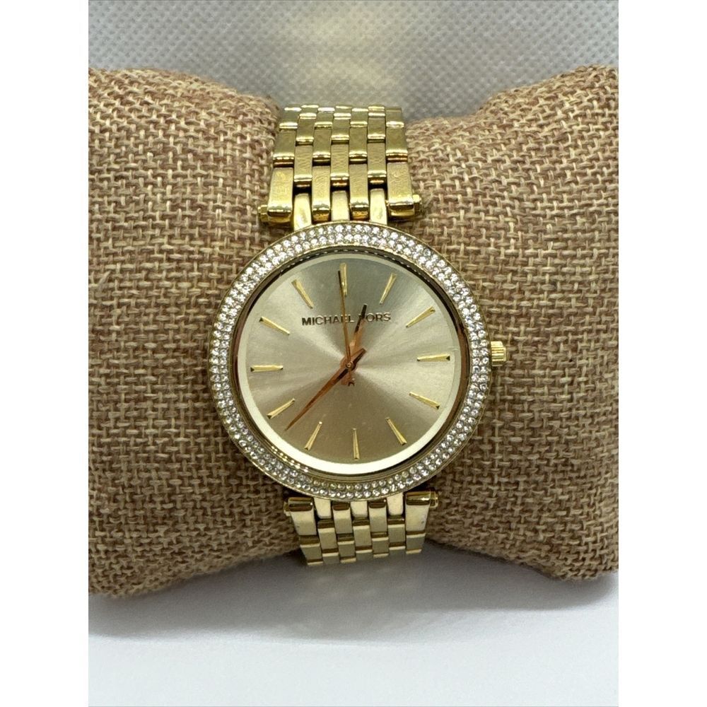 Michael Kors Darci MK3191 Women's Gold Stainless Steel Analog Dial Watch JNA653
